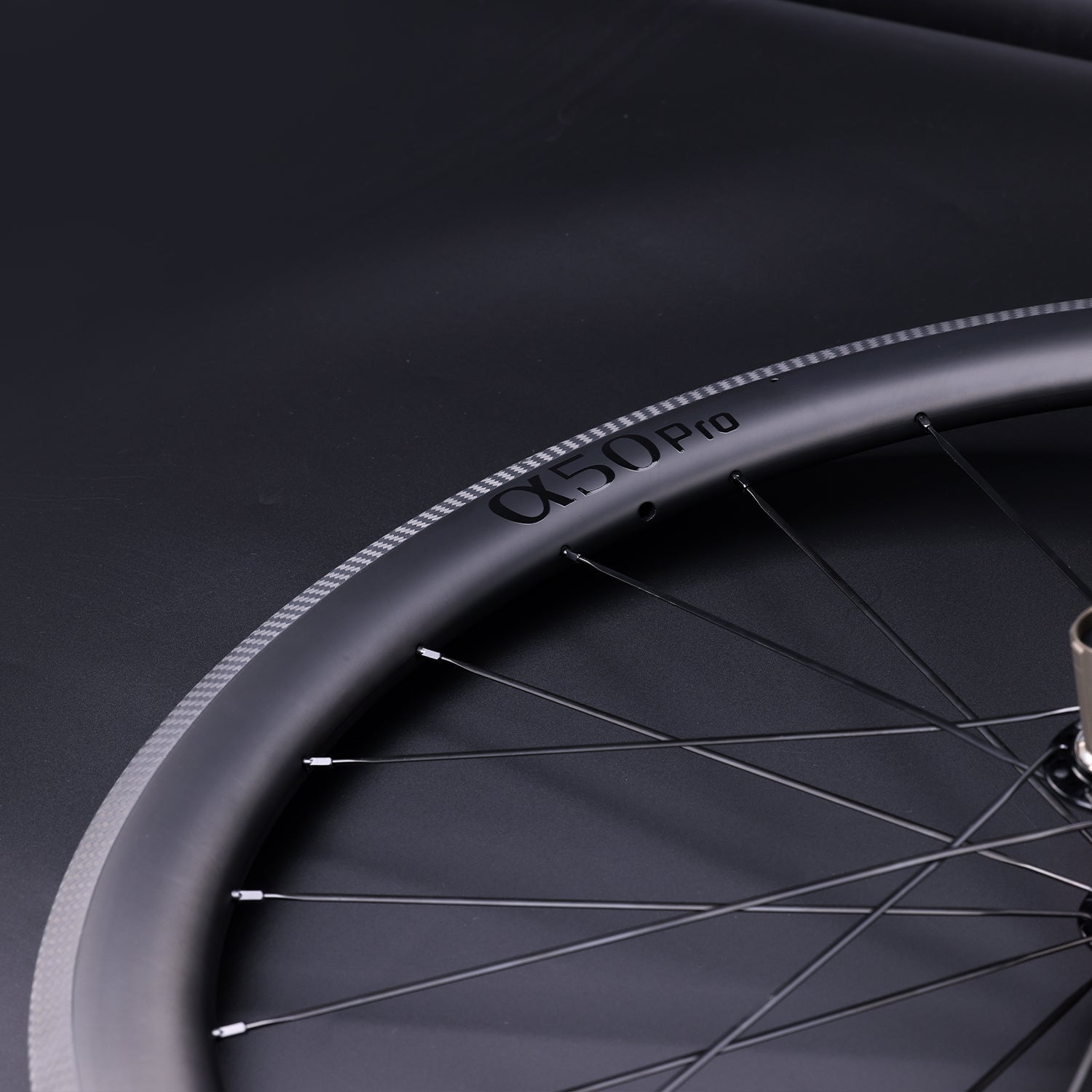 ICAN Alpha 50 rim brake wheels CN spokes