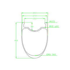 Alpha Plus Disc__23mm Inner Width