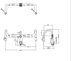 Zintegrowana kierownica A9 HB017