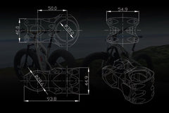 Kierownica MTB Carbon Rise 15/25/30mm